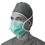 MASK FACE CHAMBER STYLE GREEN 6X50/CASE