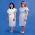 GOWN EXAM TPT BLUE 50/CASE IMCO