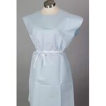 GOWN EXAM TPT BLUE PREMIUM 50/CASE TIDI