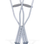 CRUTCH ALUMINUM PEDIATRIC PAIR