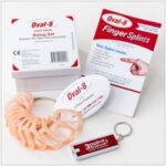 FINGER SPLINT OVAL-8 GRADUATED SET 6,7,8