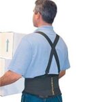 BACK SUPPORT BRACE XXXL W/ SUSPENDERS