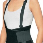BACK SUPPORT BRACE CLINIC WITH SUSPENDERS XX/LARGE S/D