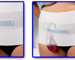 DALE ABDOMINAL BINDER 3 PANEL 9" WIDE LARGE