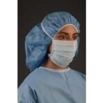 MASK FACE SURGICAL SECURE GARD SENSITIVE SKIN 6X50/CASE